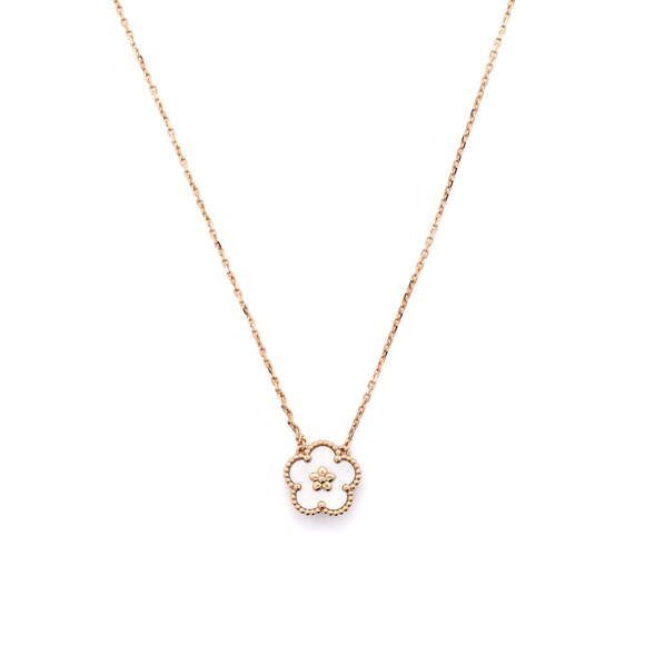 Van Cleef & Arpels Jewelry - Van Cleef & Arpels Lucky Spring Plum Blossom Pendant Necklace